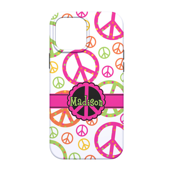 Peace Sign iPhone 13 Tough Case - Back