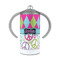Harlequin & Peace Signs 12 oz Stainless Steel Sippy Cups - FRONT
