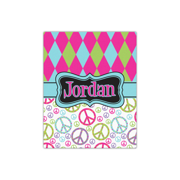 Harlequin & Peace Signs 16x20 - Canvas Print - Front View