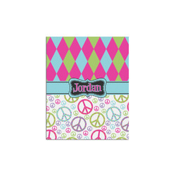 Harlequin & Peace Signs Posters - Matte - 16x20 (Personalized)