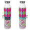 Harlequin & Peace Signs 20oz Water Bottles - Full Print - Approval