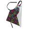 Harlequin & Peace Signs Apron - Folded