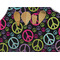 Harlequin & Peace Signs Apron - Pocket Detail with Props