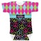 Harlequin & Peace Signs Baby Bodysuit (Personalized)