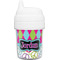 Harlequin & Peace Signs Baby Sippy Cup (Personalized)