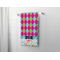 Harlequin & Peace Signs Bath Towel - LIFESTYLE