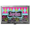 Harlequin & Peace Signs Business Card Holder - Main