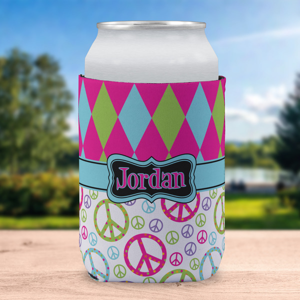 Harlequin & Peace Signs Can Sleeve - LIFESTYLE (single)