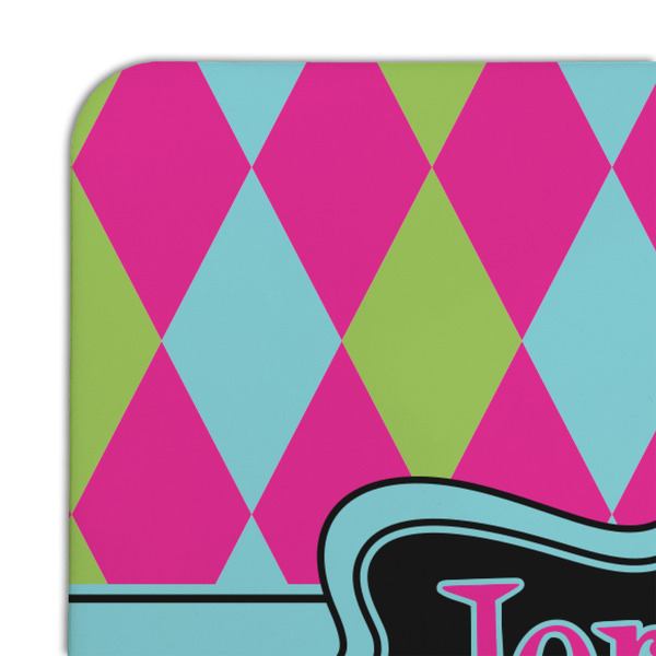 Harlequin & Peace Signs Coaster Set - DETAIL