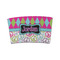 Harlequin & Peace Signs Coffee Cup Sleeve - FRONT