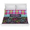 Harlequin & Peace Signs Comforter (King)