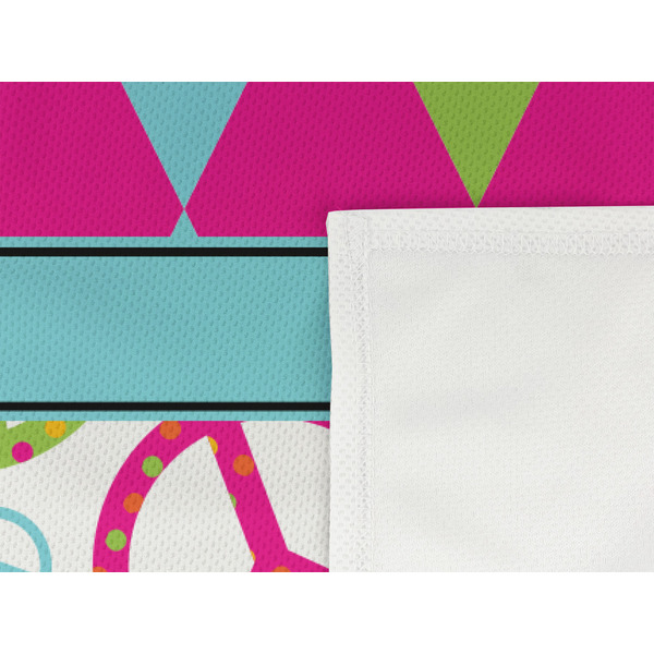 Harlequin & Peace Signs Cooling Towel- Detail