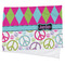 Harlequin & Peace Signs Cooling Towel- Main