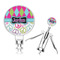 Harlequin & Peace Signs Corkscrew (Personalized)