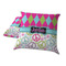 Harlequin & Peace Signs Decorative Pillow Case - TWO