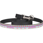 Harlequin & Peace Signs Dog Leash (Personalized)