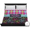 Harlequin & Peace Signs Duvet Cover (King)
