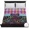 Harlequin & Peace Signs Duvet Cover (Queen)