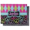 Harlequin & Peace Signs Electronic Screen Wipe - Flat