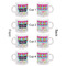 Harlequin & Peace Signs Espresso Cup Set of 4 - Apvl