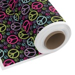 Harlequin & Peace Signs Fabric by the Yard
