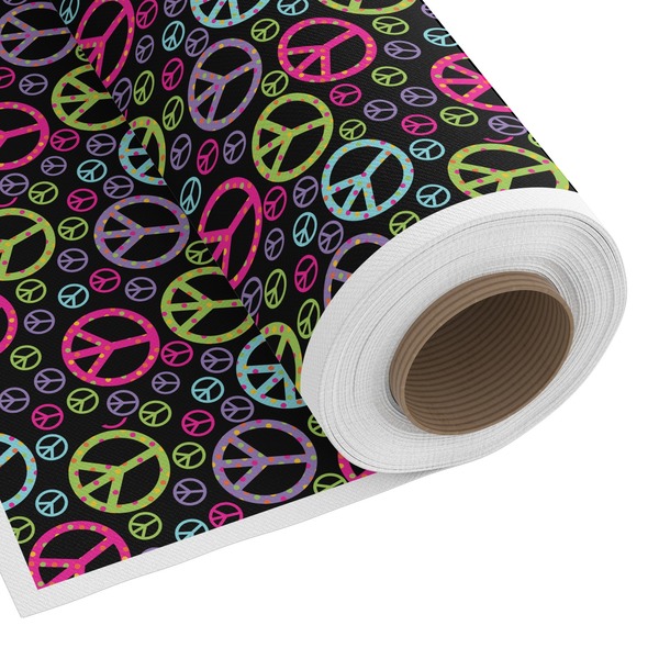 Custom Harlequin & Peace Signs Fabric by the Yard - PIMA Combed Cotton