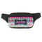 Harlequin & Peace Signs Fanny Packs - FRONT