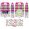 Harlequin & Peace Signs Gable Favor Box - Approval