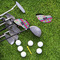 Harlequin & Peace Signs Golf Club Covers - LIFESTYLE