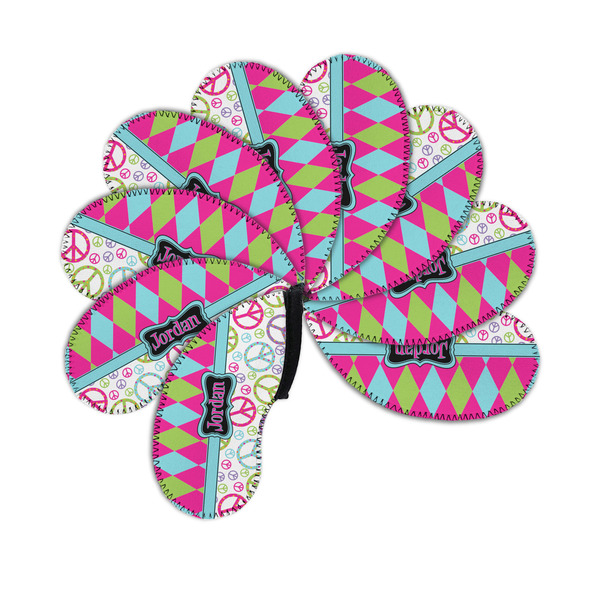 Harlequin & Peace Signs Golf Club Covers - PARENT/MAIN (set of 9)