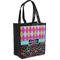 Harlequin & Peace Signs Grocery Bag (Personalized)