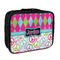 Harlequin & Peace Signs Insulated Lunch Bag (Personalized)
