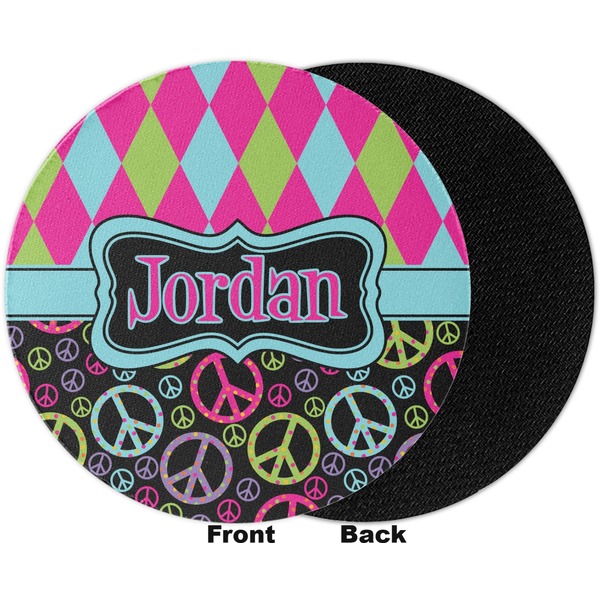 Harlequin & Peace Signs Jar Opener - Apvl