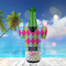 Harlequin & Peace Signs Jersey Bottle Cooler - LIFESTYLE