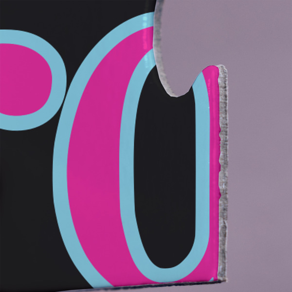 Harlequin & Peace Signs Jigsaw Puzzle 30 Piece  - Close Up