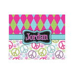 Harlequin & Peace Signs 500 pc Jigsaw Puzzle (Personalized)