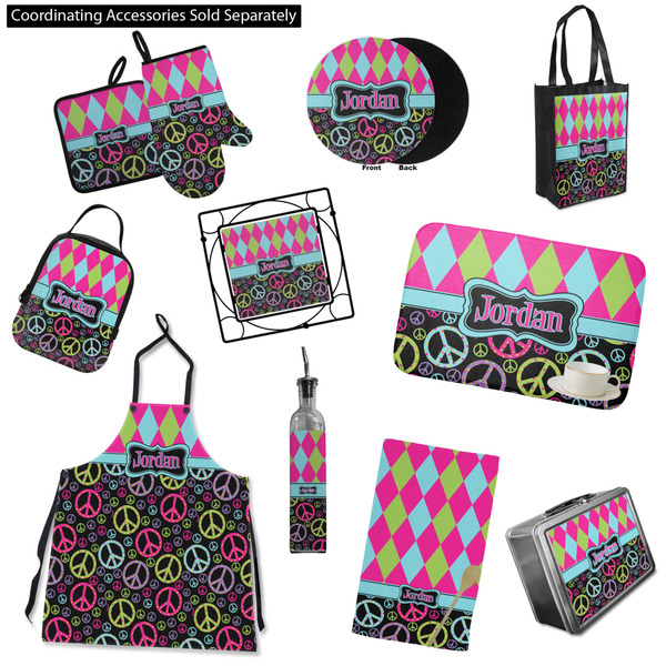 Harlequin & Peace Signs Kitchen Accessories & Decor