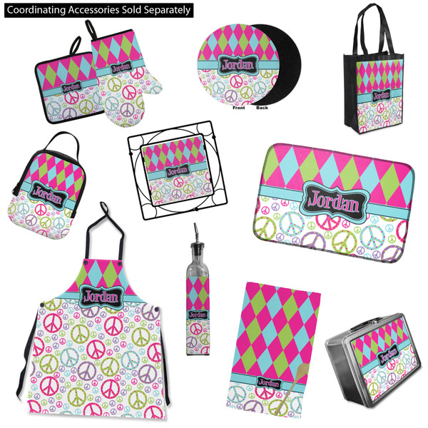 Harlequin & Peace Signs Kitchen Accessories & Decor