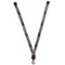 Harlequin & Peace Signs Lanyard (Personalized)