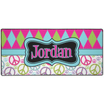 Harlequin & Peace Signs Gaming Mouse Pad (Personalized)