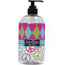 Harlequin & Peace Signs Plastic Soap / Lotion Dispenser (Personalized)