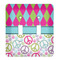 Harlequin & Peace Signs Light Switch Cover (2 Toggle Plate)