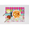 Harlequin & Peace Signs Linen Placemat - Lifestyle (single)