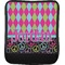 Harlequin & Peace Signs Luggage Handle Wrap (Approval)