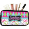 Harlequin & Peace Signs Makeup / Cosmetic Bag (Personalized)
