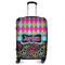 Harlequin & Peace Signs Medium Travel Bag - With Handle