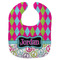 Harlequin & Peace Signs New Bib Flat Approval