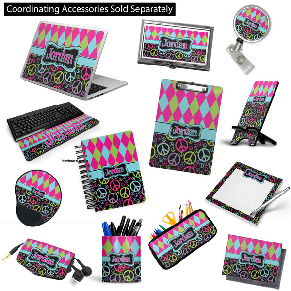 Harlequin & Peace Signs Office & Desk Accessories