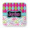 Harlequin & Peace Signs Paper Coasters - Approval