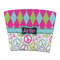 Harlequin & Peace Signs Party Cup Sleeve - without bottom (Personalized)